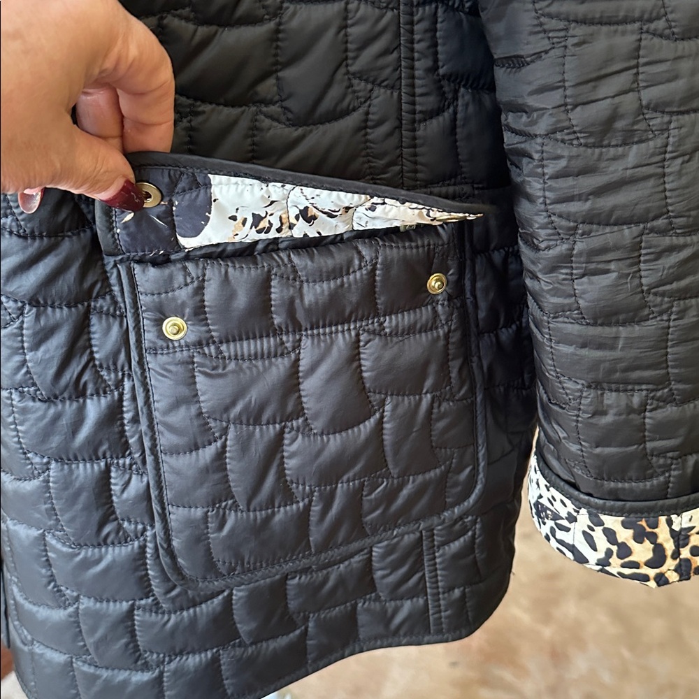 Basler Double Sided Reversible Black Quilted Wome… - image 7